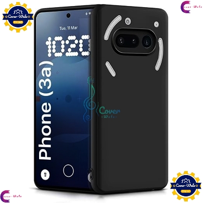 Picture of Transparent Back Clear Cover case + Xundd Protective Cover + Silicone Back Cover With Camera Protection Specially Designed For Nothing Phone 3a 5G Back Cover.