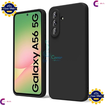 Picture of Transparent Back Clear Cover case + Xundd Protective Cover + Silicone Back Cover With Camera Protection Specially Designed For Samsung A56 5G Back Cover.