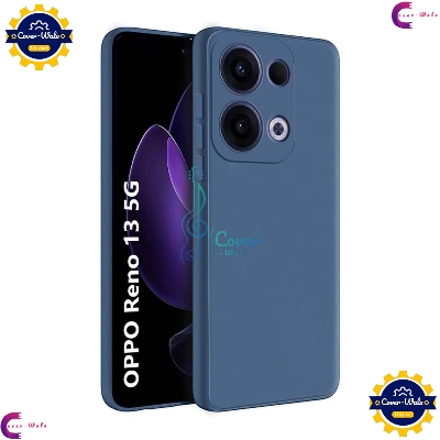 Picture of Transparent Back Clear Cover case + Xundd Protective Cover + Silicone Back Cover With Camera Protection Specially Designed For OPPO Reno 13 5G Back Cover.