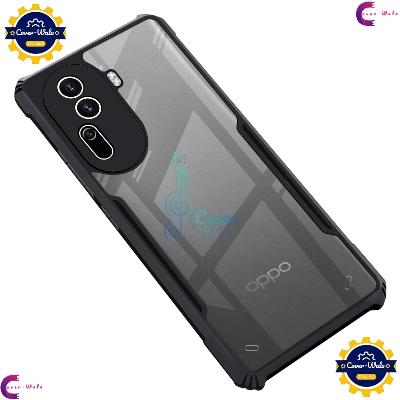 Picture of Transparent Back Clear Cover case + Xundd Protective Cover + Silicone Back Cover With Camera Protection Specially Designed For Oppo Reno11 Pro 5G Back Cover.