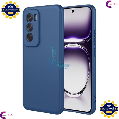 Picture of Transparent Back Clear Cover case + Xundd Protective Cover + Silicone Back Cover With Camera Protection Specially Designed For Oppo Reno12 5G Back Cover.