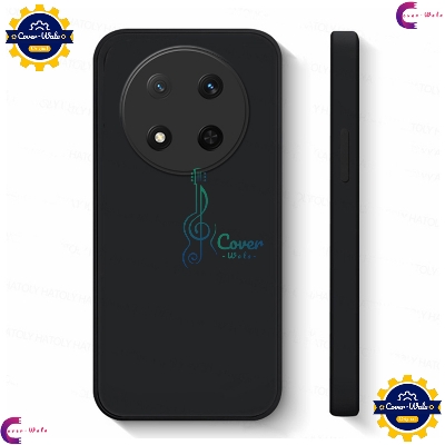 Picture of Transparent Back Clear Cover case + Xundd Protective Cover + Silicone Back Cover With Camera Protection Specially Designed For Honor X9c 5G Back Cover.