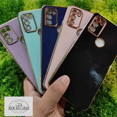 Picture of Metalic Case for Walton Primo R9 Shining Soft Silicone Back Cover r9 backpart - Phone Back Cover