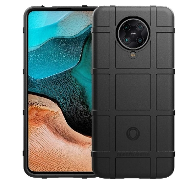 Picture of For Xiaomi Redmi K30 Pro Soft TPU Heavy Duty Rugged Shield Armor Tough Shockproof Protection Case Cover (Back Case Cover For Smartphone)