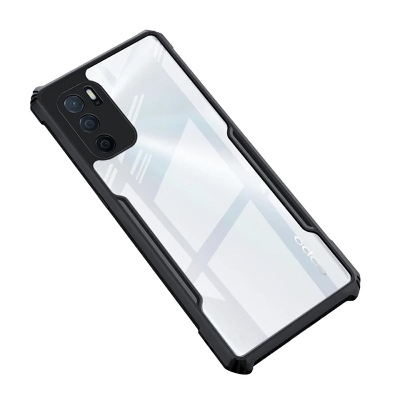 Picture of Oppo A16 Shockproof Bumper Transparent Phone Back Cover Case