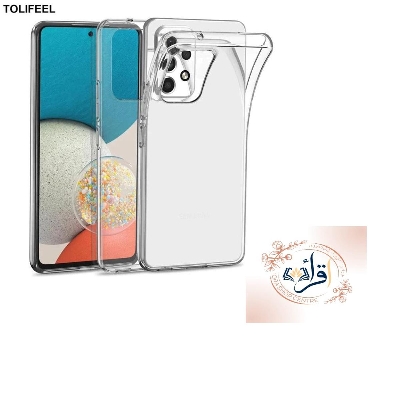 Picture of Samsung Galaxy A33 5G Premium Silicone Case Crystal Clear Soft TPU Ultra-Thin Transparent Flexible Protective Mobile Phone Back Cover