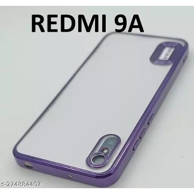 Picture of For Xiaomi Redmi 9A \ 9i cover White Translucent Frosted Feel Color Borders Logo Hole With Camera Protection Clear Back Case`/cover