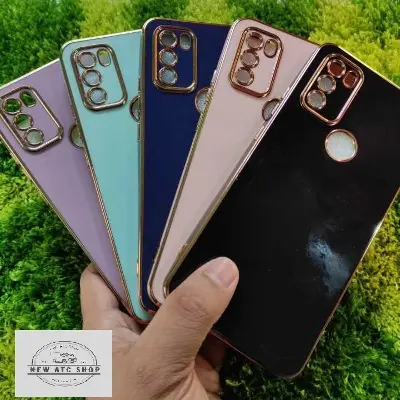 Picture of Metalic Case for Walton Primo R9 Shining Soft Silicone Back Cover r9 backpart - Phone Back Cover