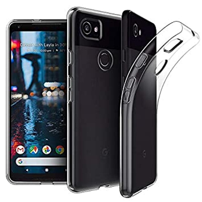 Picture of For Pixel 2XL Transparent Cover TPU Back Case