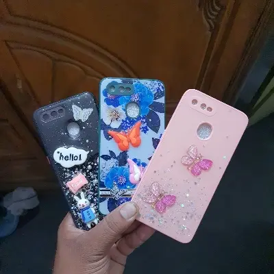 Picture of Ladies Cover Butterfly For Oppo A5S/A12 F9 /F9Pro - Phone Back Cover