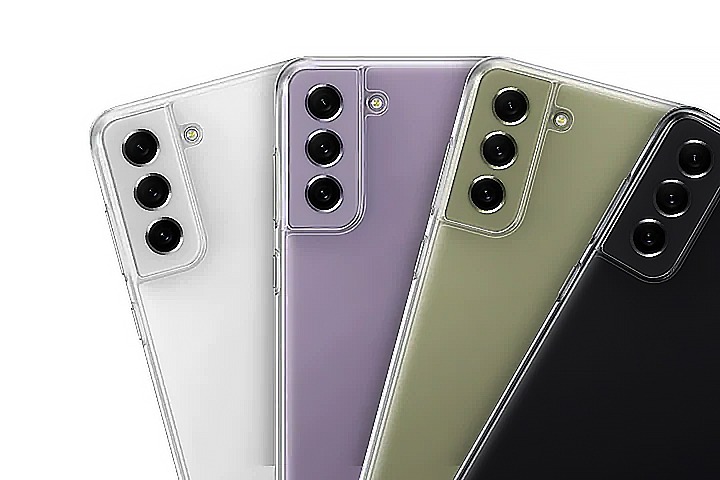 Picture of Samsung Galaxy S21 Fe 5G Comfortable Clear Transparent Soft Tpu Back Case Cover - Phone Back Cover - Camera