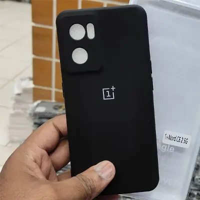 Picture of For Oneplus Nord Ce 2 5G Case Soft Sandstone Slim Matte Cover Liquid Silicone Case With Logo For Oneplus Nord Ce2 Back Cover Case - Camera - Phone Back Cover