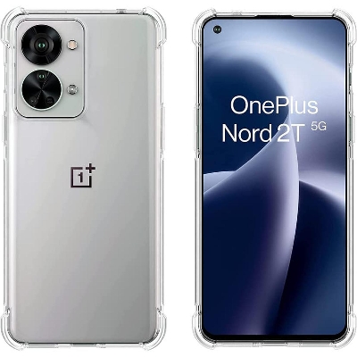 Picture of For OnePlus Nord 2T 5G - IMPT Premium Silicone Case Crystal Clear Soft TPU Ultra-Thin Transparent Flexible Protective Mobile Phone Back Cover