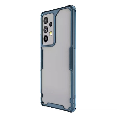 Picture of Samsung Galaxy A53 5G Phone Cases Transparent TPU + PC Silicone Clear Shockproof Back Cover