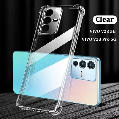 Picture of For vivo V23 5G / Vivo S12 Water TPU Transparent Back Cover