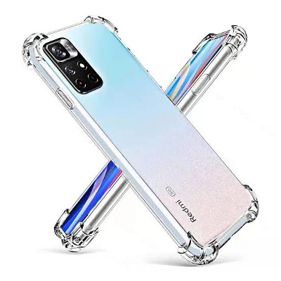 Picture of For Xiaomi Redmi Note 11S 4G / Redmi Note 11 4G Premium Silicone Case Crystal Clear Soft TPU Ultra-Thin Transparent Flexible Protective Mobile Phone Back Cover