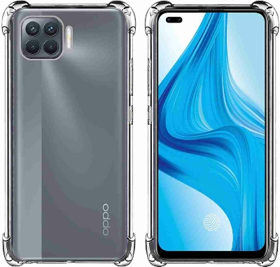 Picture of Oppo F17 Pro / Oppo A93 Ultra-Thin Transparent Soft Tpu Case Slim Protective Back Cover With Camera Protection - Phone Back Cover