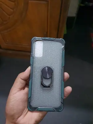 Picture of For Vivo Y20 / Vivo Y12S / Vivo Y20i / Vivo Y20G Edge-Reinforced Shockproof Cushion Back Clear Hybrid Transparent Hard Cover Casing - Phone