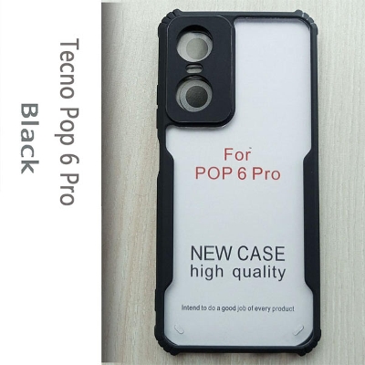 Picture of FOR TECNO POP 6 PRO TRANSPARENT BACK COVER