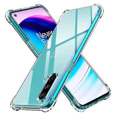 Picture of OnePlus Nord CE 5G Premium Silicone Case Crystal Clear Soft TPU Ultra-Thin Transparent Flexible Protective Mobile Phone Back Cover