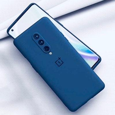 Picture of For OnePlus-8 (1+8) silicon case with camera protection