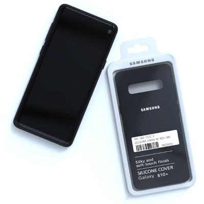 Picture of Samsung Galaxy S10 Plus Case Liquid Silicone Phone Silky Soft-Touch Cover Full Back Cover - Redmi Note 11 Back Cover