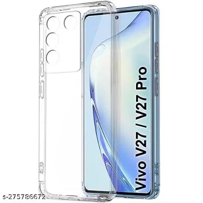 Picture of For Vivo V27 / V27 Pro / S16 / S16 Pro - IMPT Premium Silicone Case Crystal Clear Soft TPU Ultra-Thin Transparent Flexible Protective Mobile Phone Back Cover