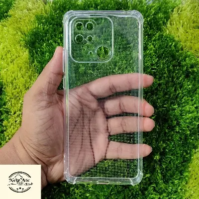 Picture of Xiaomi Redmi 10C Clear Cover Soft Thin Anti-Scratches Crystal Case(Transparent)