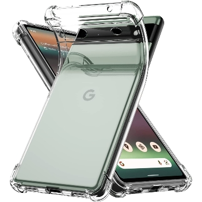 Picture of Clear Case For Google Pixel 7A 6A 7 Pro / 6 Pro Pixel 4 XL Sho Anti fingerprint ckproof Slim Ultra-Thin Soft TPU Silicone Anti-Drop Phone Cover