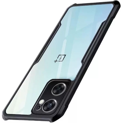 Picture of Back Cover for OnePlus Nord CE 2 5G (Transparent, Black) - Phone (Back Case Cover For Smartphone)