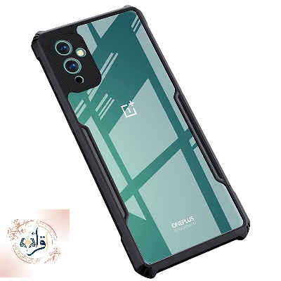 Picture of For OnePlus 9 ( 1+9 ) Edge-Reinforced Shockproof Cushion Back Clear Hybrid Transparent Hard Cover Casing