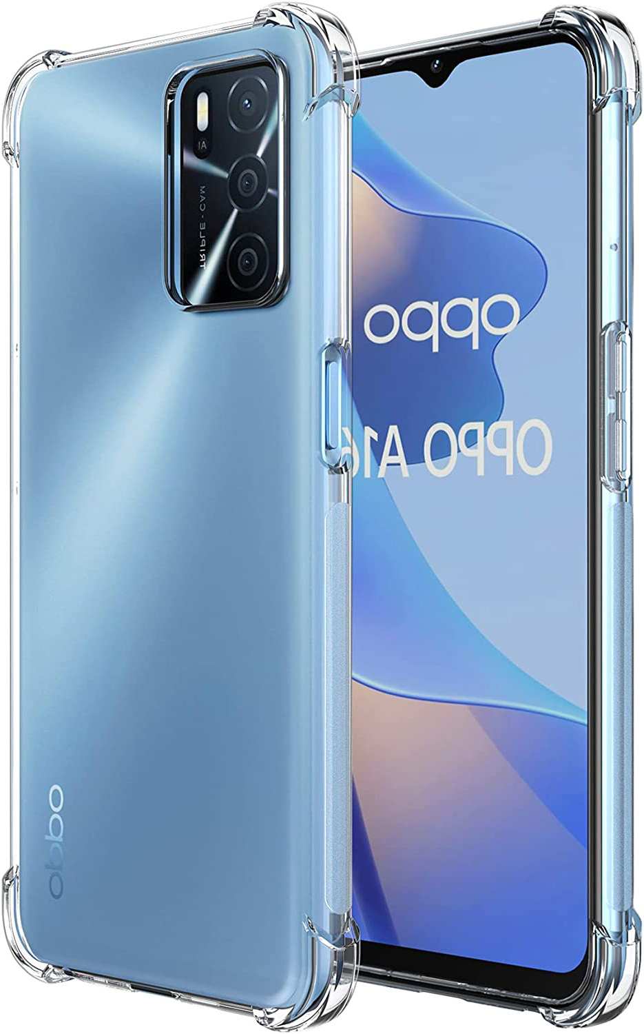 Picture of Transparent Back Cover For Oppo A16 / Oppo A16s