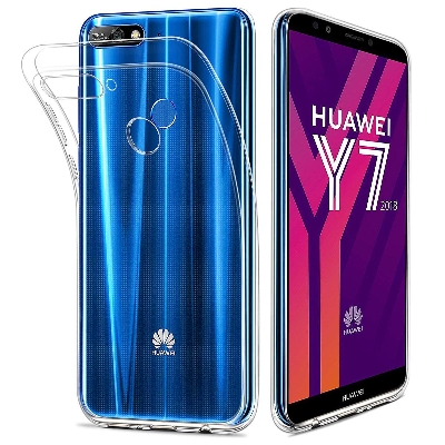 Picture of for Huawei Y7 2018 / Y7 Prime 2018 / Honor 7C Cover Soft TPU Silicone Phone Cover Transparent