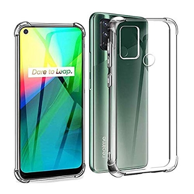 Picture of Realme C17 / 7i Premium Silicone Case Crystal Clear Soft TPU Ultra-Thin Transparent Flexible Protective Mobile Phone Back Cover