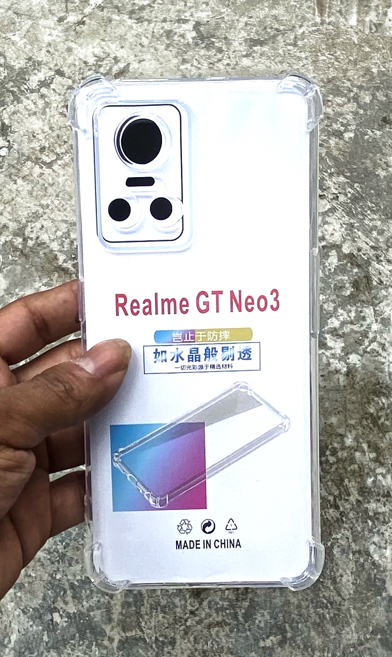 Picture of For Realme GT Neo 3 Case Case Airbag Transparent Case Cover Silicon