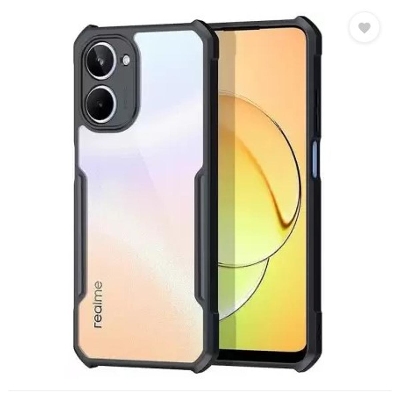Picture of For Realme 10 Pro 5G shockproof Transparent PC TPU Bumper Military Grade Rugged case