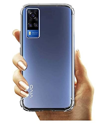 Picture of For VIVO Y51 Clear Transparent Soft TPU Back Case Cover - Phone Back Cover.
