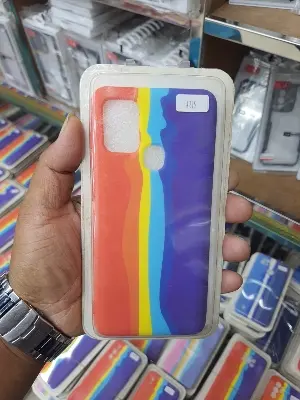 Picture of Samsung Galaxy A21S Mobile Cover Rainbow - Camera