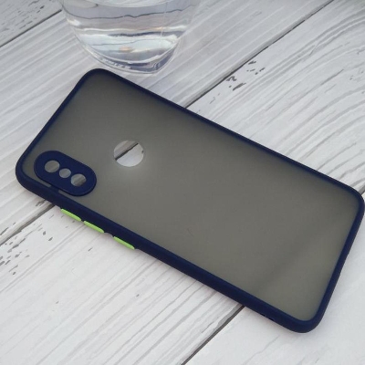Picture of For Redmi  Note 6 Pro Back Cover Smoke Casing Full Camera Protactor Shockproof Bumper Cases