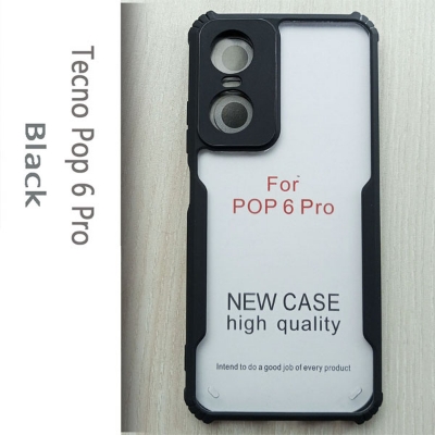 Picture of FOR TECNO POP 6 PRO TRANSPARENT BACK COVER