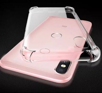 Picture of For Xiaomi Redmi Note 7 Pro Premium Silicone Case Crystal Clear Soft TPU Ultra-Thin Transparent Flexible Protective Mobile Phone Back Cover