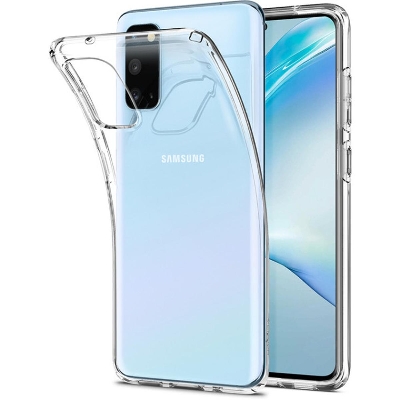 Picture of Samsung Galaxy S20 Plus Comfortable Clear Transparent Soft Tpu Back Case Cover - Redmi Note 11 Back Cover