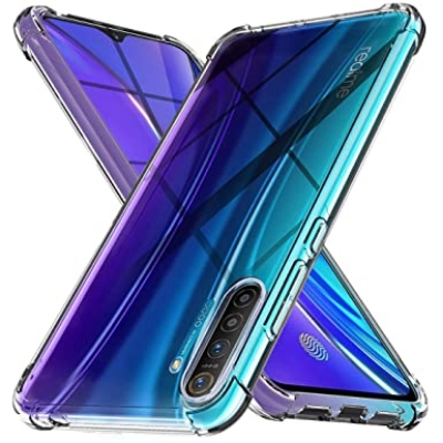 Picture of For Realme X2 / Realme XT Shockproof Bumper Case with Clear Soft TPU Protective Phone Cover for Realme X2 /Realme XT