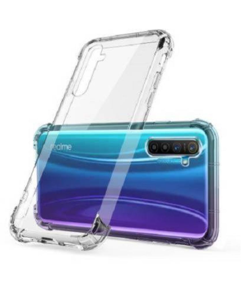 Picture of For Realme X2 / Realme XT Shockproof Bumper Case with Clear Soft TPU Protective Phone Cover for Realme X2 /Realme XT