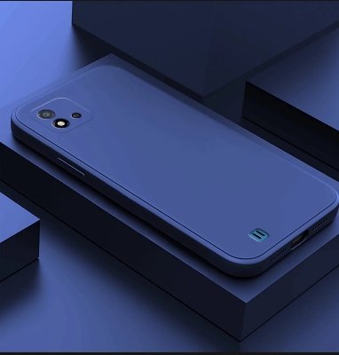 Picture of For Realme C20 / C20A / C11 (2021) - Luxury Soft Premium Silicone Shockproof Camera Bumper Protective Trendy Stylish Silicon Back Cover/ Case - Redmi Note 11 Back Cover