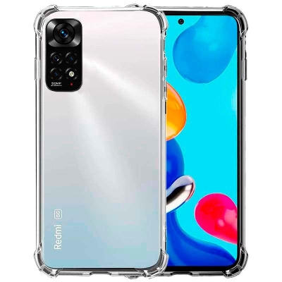 Picture of For Xiaomi Redmi Note 11 Pro 4G Camera Protection Premium Silicone Case Crystal Clear Soft TPU Ultra-Thin Transparent Flexible Protective Mobile Phone Back Cover