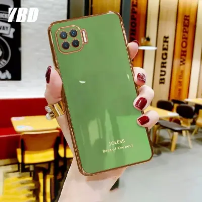 Picture of Oppo F17 pro -luxujry  silicone  Back Cover Case