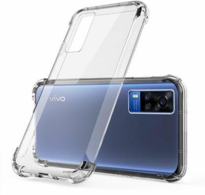 Picture of For Vivo Y51 2020 /Y31/Y51s/ Y53s 4G Premium Silicone Case Crystal Clear Soft TPU Ultra-Thin Transparent Flexible Protective Mobile Phone Back Cover