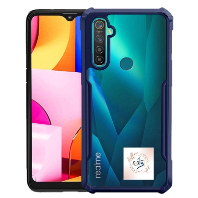 Picture of For Realme 5i / Realme 6i / Realme C3 Edge-Reinforced Shockproof Cushion Back Clear Hybrid Transparent Hard Cover Casing - Phone Back Cover