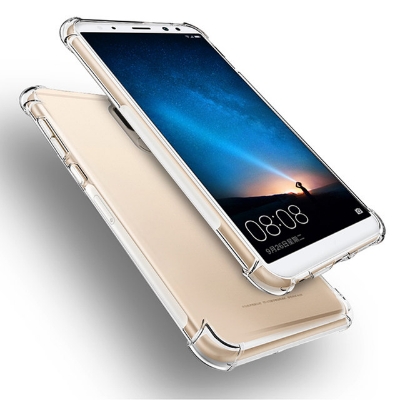 Picture of Huawei Nova 2i / Mate 10 Lite Premium Silicone Case Crystal Clear Soft TPU Ultra-Thin Transparent Flexible Protective Mobile Phone Back Cover